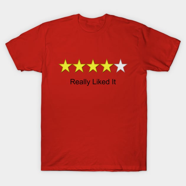 ratings: really liked it T-Shirt by chriswig